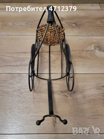 Метална стойка за вино, снимка 4 - Декорация за дома - 53142094