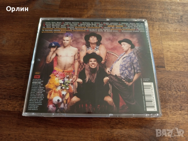 red hot chili peppers - оригинален, снимка 2 - CD дискове - 51729554