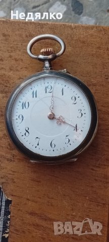 Moesa,швейцарски джобен часовник,сребро,злато,ниело, снимка 10 - Антикварни и старинни предмети - 43910260