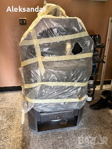 Камина Прити с водна риза 18kW, снимка 2 - Отоплителни печки - 53044826