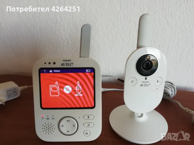 Philips Avent SCD630 видео бебефон, снимка 2 - Бебефони - 47551808