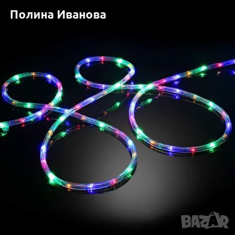 10м. Светещо LED въже - Шарено , снимка 6 - Други - 34915820