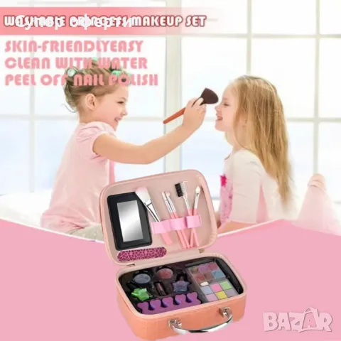 Комплект детски гримове в козметичен куфар, снимка 4 - Козметика за деца - 49959775