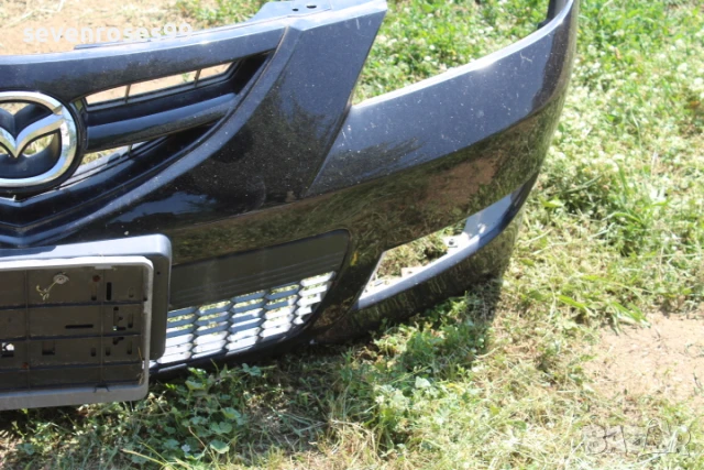 Предна броня Мазда 3 2008 2.3i 158hp Mazda 3 седан, снимка 4 - Части - 50659791