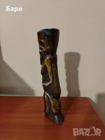 Рядка африканска статуя Bwami Lega от Заир - АФРИКА, снимка 7 - Статуетки - 48056293