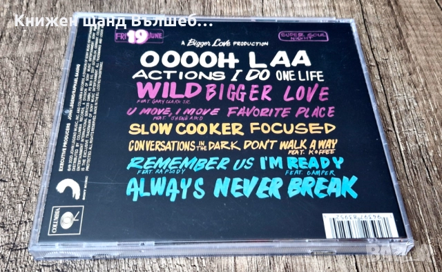 Компакт Дискове - Поп - Рок: John Legend – Bigger Love, снимка 2 - CD дискове - 52909515