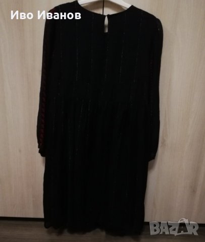 Ефирна черна рокля, снимка 4 - Рокли - 39307946