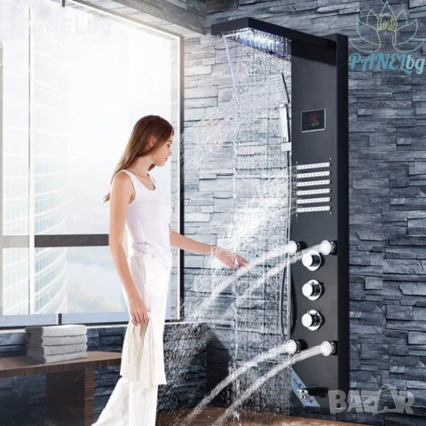 Хидромасажен душ панел Албион,лед осветление и дисплей-БЕЗПЛАТНА ДОСТАВКА , снимка 13 - Душове - 35555476