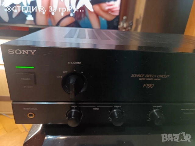 усилвател Sony TA-F190, снимка 9 - Ресийвъри, усилватели, смесителни пултове - 52513106