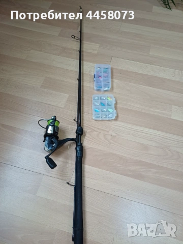 Спининг въдица с макара, снимка 2 - Въдици - 53210992