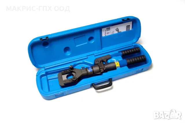 Ръчно-хидравлична ножица за рязане на кабели и АС-проводници Cembre, снимка 3 - Други инструменти - 48884975