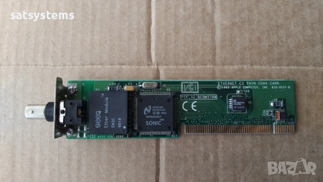 Apple Mac 820-0537-B Comm Slot 10mbps Network Interface Card