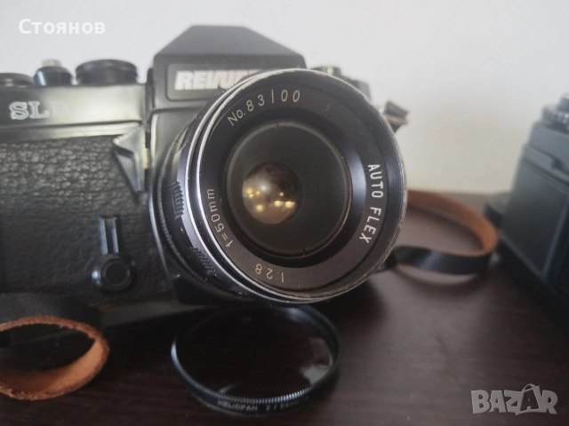 Камери PRAKTICA BC-1, REVUEFLEX SLR, PETRI DREST, ZORKI 4, SOKOL AUTOMAT , снимка 12 - Фотоапарати - 46333827