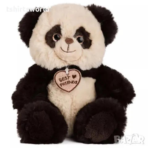 Ново плюшено Мече - Панда с медальон, 40см