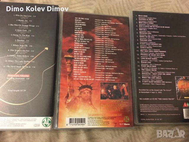 Golden Earring VHS HiFi Extremely Rare, снимка 2 - Други музикални жанрове - 34870970