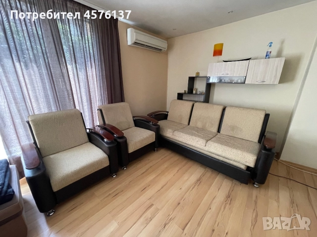 Продавам комплект диван + 2 фотьойла – удобство и стил за вашия дом, снимка 6 - Дивани и мека мебел - 51495096