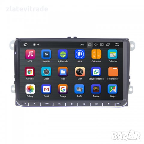 SKODA SEAT VOLKSWAGEN VW PASSAT GOLF 9" FULL TOUCH Андроид НАВИГАЦИЯ, 9018