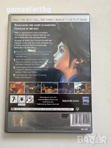 Kingdom Hearts за PS2, снимка 2 - Игри за PlayStation - 52180368
