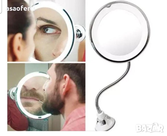 Led огледало Flexible Mirror, удобно и практично, снимка 2 - Други - 43482830