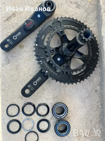 Шосеен курбел с POWERMETER PRAXIS WORKS, снимка 2 - Части за велосипеди - 47730426