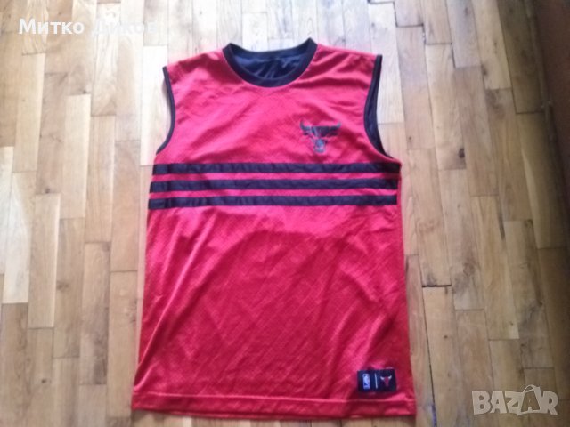 Чикаго Булс НБА маркова баскетболна тениска Адидас реверсабле две лица размер М