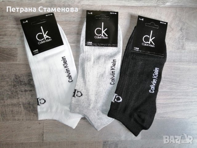 Чорапи Calvin Klein , снимка 1 - Мъжки чорапи - 43314365