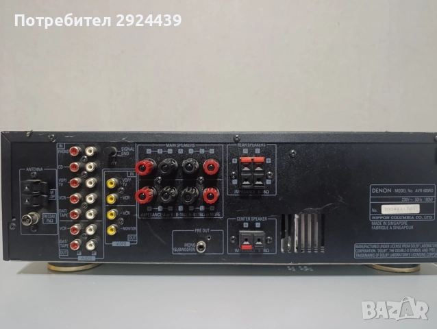 DENON AVR-600RD, снимка 6 - Ресийвъри, усилватели, смесителни пултове - 52618511