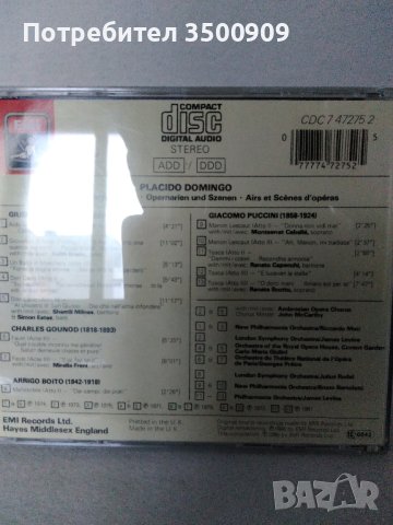оригинален диск на Доминго, снимка 4 - CD дискове - 43672730