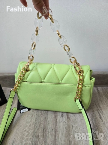 НОВА жестока дамска чанта с къса и дълга дръжка, снимка 5 - Чанти - 53156707