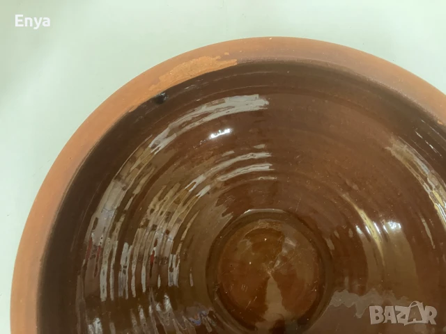 Глинен съд за готвене без капак, снимка 4 - Съдове за готвене - 50683577