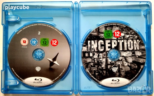 Inception - Генезис - 2 Blu-Ray (два диска), снимка 2 - Blu-Ray филми - 51699345