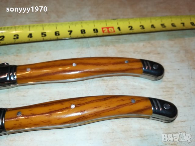 laguiole-france 2 ножа made in France 🇫🇷 0312211542, снимка 4 - Колекции - 35017258