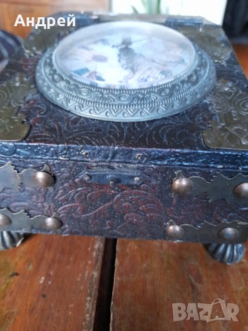 Стара кутия за бижута #7, снимка 2 - Декорация за дома - 43674616