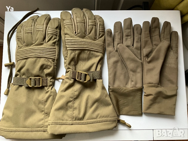 Ръкавици зимни тактически военни водоустойчиви с мембрана ECWCS W+R Pro оригинални NL ARMY НОВИ, снимка 1 - Екипировка - 52903950