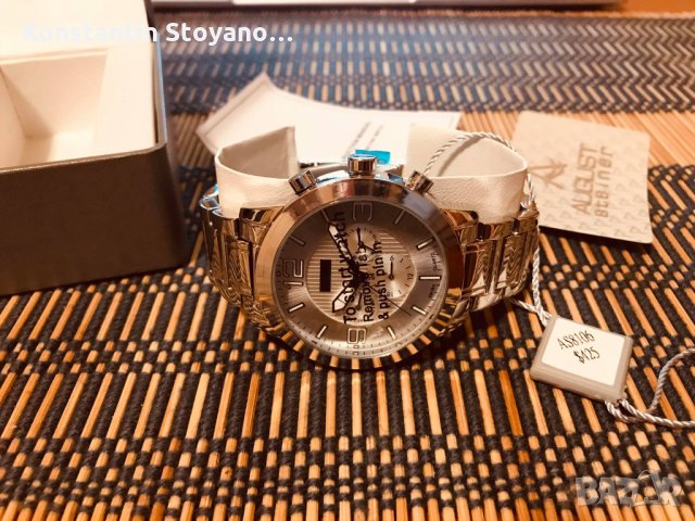 August Steiner нов мъжки мултифункционален кварцов часовник, снимка 2 - Мъжки - 32977208