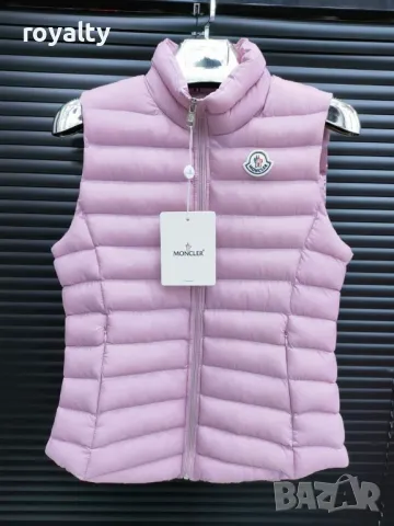 Moncler дамски розов елек 
