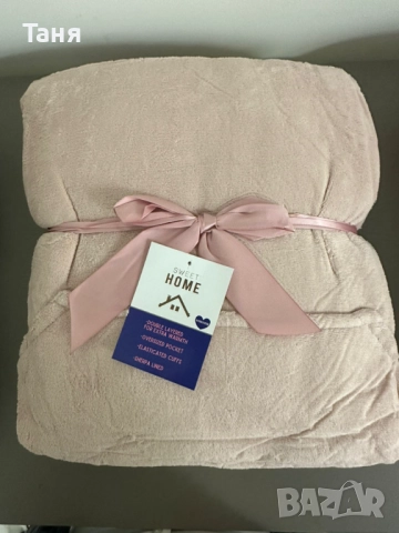 🧣 Дебело зимно одеяло с ръкави и качулка TOP QUALITY HOME SWEET, снимка 13 - Олекотени завивки и одеяла - 52402220