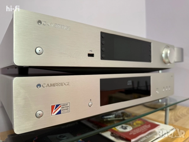Cambridge Audio CXN + Cambridge Audio CXC / Streamer DAC + CD Transport, снимка 6 - Аудиосистеми - 52879831