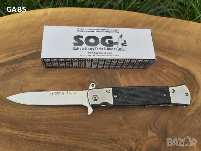 Сгъваем нож SOG Flash tanto,Flipper