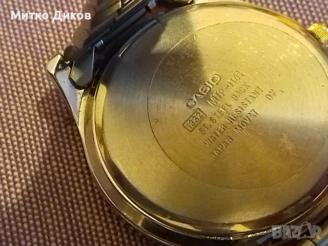 Casio 1332 mtp 1141 Japan movt датник water resistant нов кварцов часовник, снимка 7 - Мъжки - 53564761