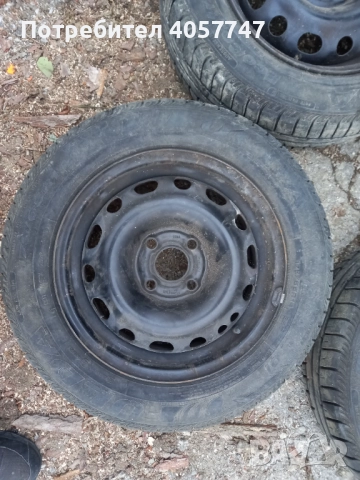 4 броя гуми с джанти , снимка 10 - Гуми и джанти - 52766491