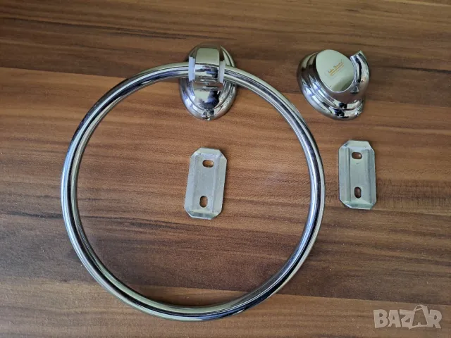 Аксесоари за баня, закачалка и ринг за кърпа 