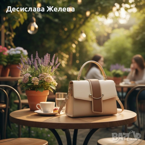 Елегантна дамска чанта в 7 цвята - компактна и стилна за всеки повод, снимка 5 - Чанти - 53396941