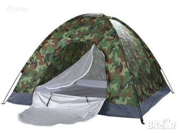 Палатка водонепромукаема четириместна за къмпинг, снимка 3 - Палатки - 32731092
