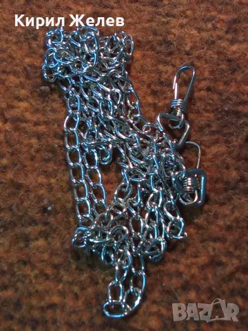 ДЪЛГА ЗДРАВА НЕРЪЖДАЕМА СТОМАНЕНА ВЕРИЖКА СИНДЖИР ПОДХОДЯЩ За ДРЪЖКА на МАЛКА ДАМСКА ЧАНТА 37409, снимка 8 - Колиета, медальони, синджири - 47316351