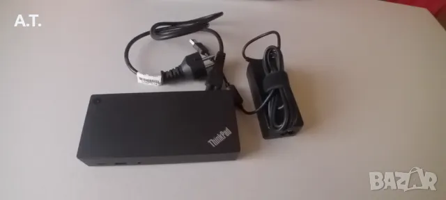 Докинг станция LENOVO ThinkPad Universal USB-C Smart Dock, снимка 3 - Лаптоп аксесоари - 49083907