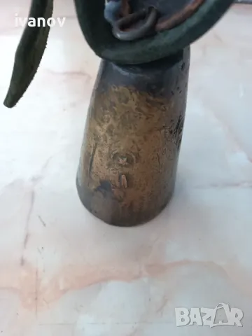 Бронзов турски чан №2, снимка 6 - Антикварни и старинни предмети - 48266833