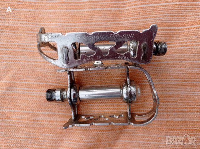 Ретро шосейни педали (MKS, KKT, CAMPAGNOLO), снимка 7 - Части за велосипеди - 32377137