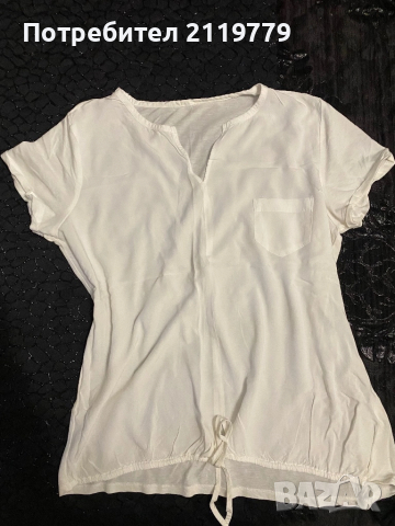 Дамски блузи с къс ръкав 4 бр за 10 лв, снимка 9 - Тениски - 52416991