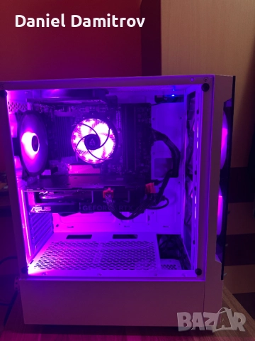 Геймърски компютър Ryzen 5 5600,RTX 4060 8GB,32GB RAM,512GB NVMe, 1TB HDD, снимка 5 - Геймърски - 51894936